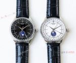 SWISS Grade Rolex Cellini Moonphase Replica Watch Black or White Dial